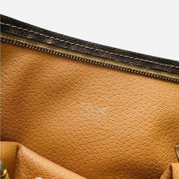 Celine Dark Brown Clutch - Picture 6 of 7